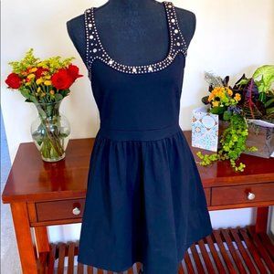 Cynthia Rowley Studded Flare Dress